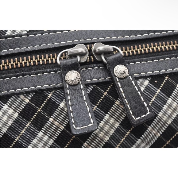 Burberry Blue Label Japan Exclusive Black Check Handbag EUC - Picture 12 of 17